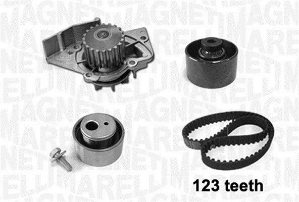 MAGNETI MARELLI Veepump + hammasrihmakomplekt 341404160001